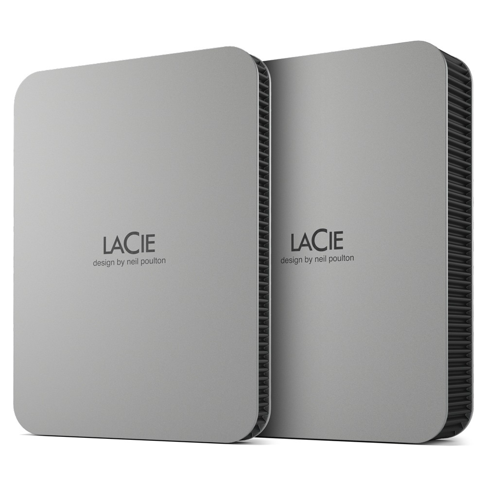 Disco Duro Externo LaCie Mobile Drive 2.5", 4TB, USB-C, Plata - para Mac/PC