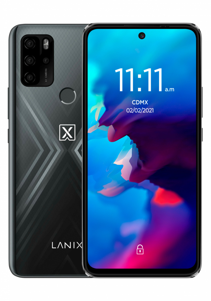 Smartphone Lanix Alpha 5V 6.67” Dual Sim, 64GB, 4GB RAM, Negro