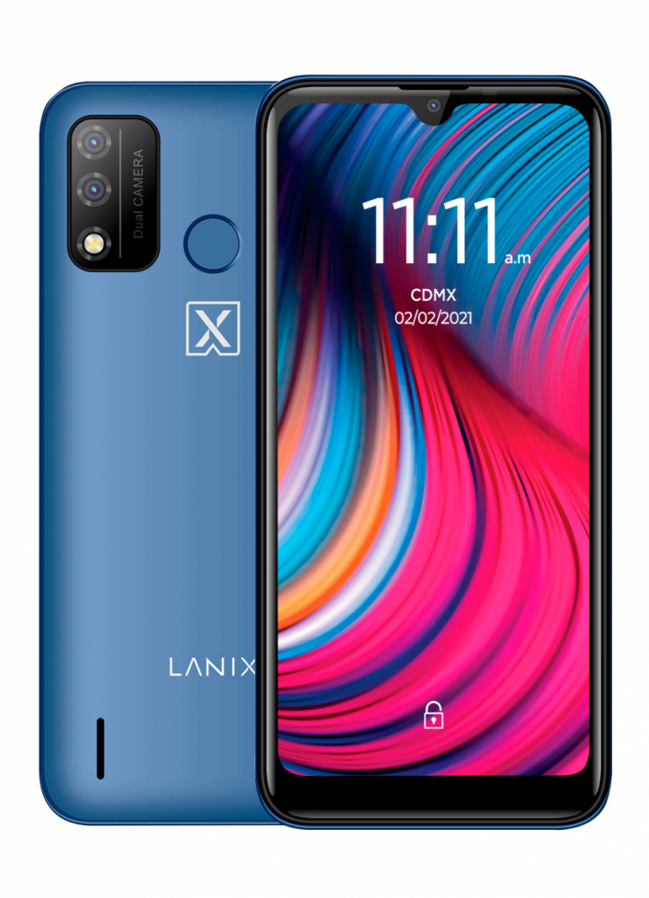 Smartphone Lanix Ilium M9V 6.1" Dual Sim, 64GB, 2GB RAM, Azul