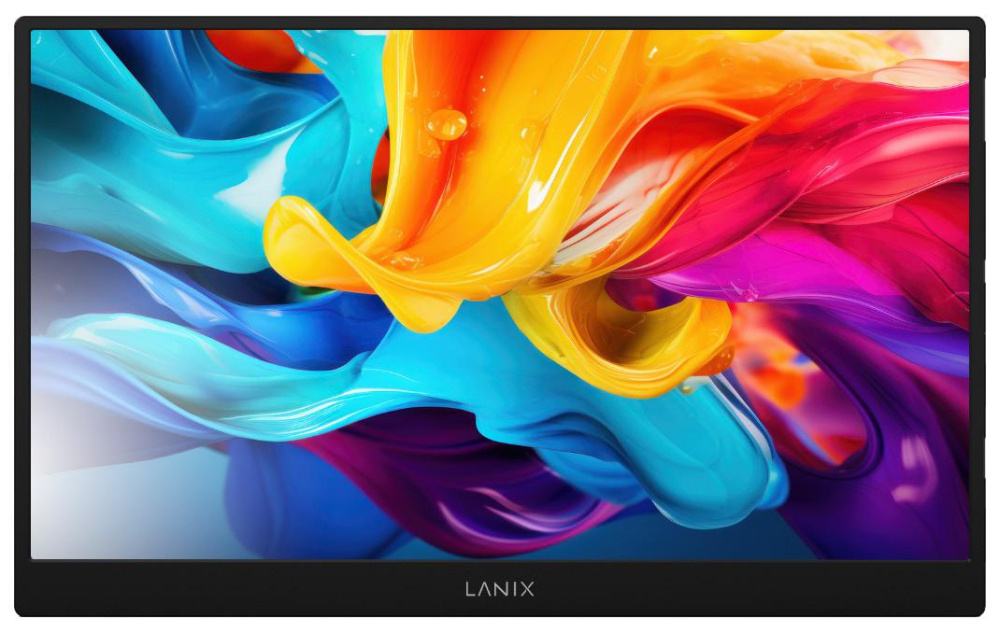 Monitor Portátil Lanix LX160 LCD 15.6", 1920x1080 Full HD, FreeSync, 60Hz, HDMI,