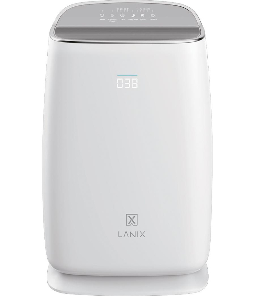 Lanix Purificador de Aire XAIR 1, 29 m², Filtro HEPA/carbono
