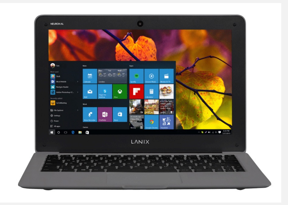 Laptop Lanix Neuron AL 11.6" Full HD, Intel Celeron N3350 1.10GHz, 4GB, 64GB, Windows 10 Home 64-bit, Español, Gris