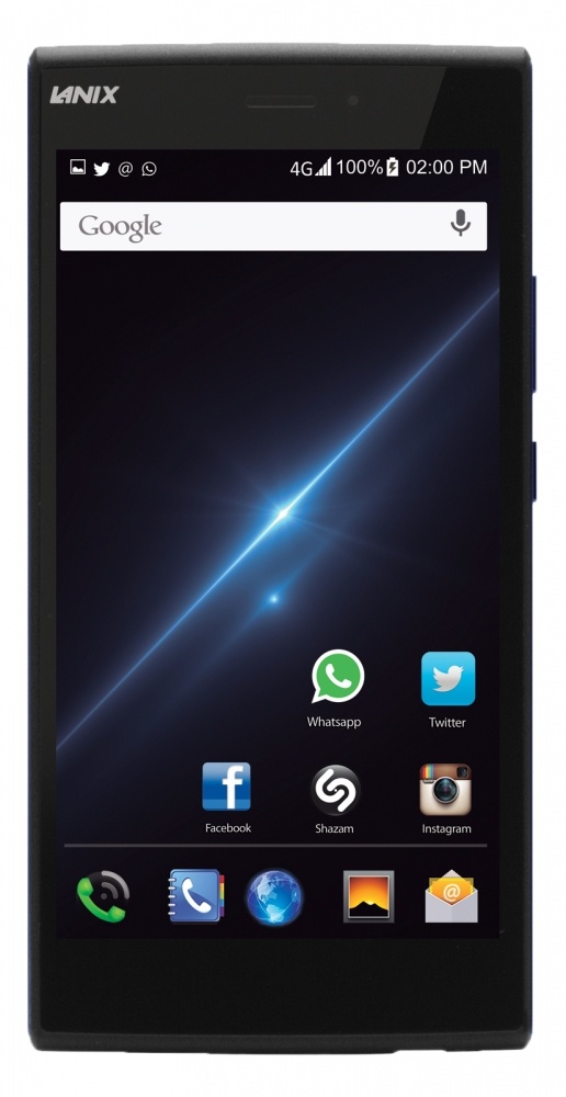 Lanix Ilium L1000 5.5'', 3G/4G, Android 5.1, Negro
