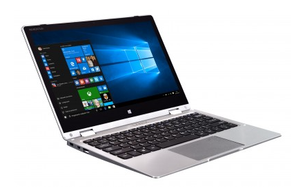 Laptop Lanix Neuron Flex 11.6” HD, Intel Celeron J4115 1.80GHz, 4GB, 64GB SSD, Windows 10 Home 64-bit, Español, Plata
