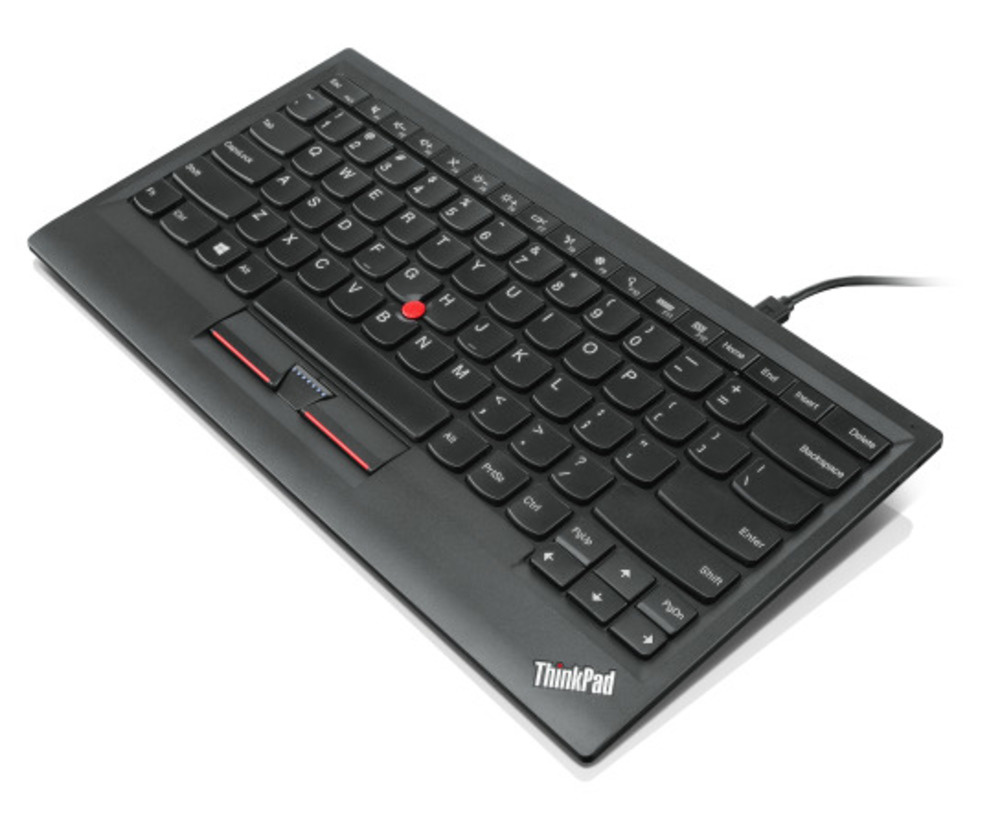 Teclado Lenovo ThinkPad Compact, Alámbrico, USB, Negro (Inglés)