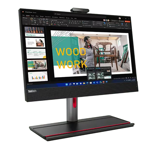 Computadora Lenovo 11VGS0WK00, Intel Core i7-12700, 16GB, 256GB SSD, Wi-Fi, Windows 11 Home + Teclado/Mouse/Monitor de 23.8"