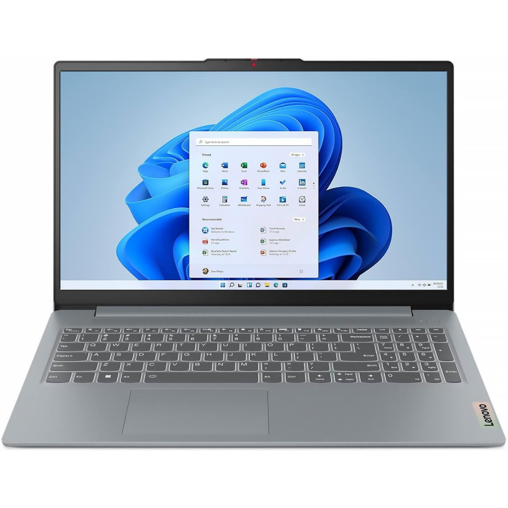 Laptop Lenovo IdeaPad Slim 3, 15.6" 1920x1080 Full HD Táctil, Intel Core i7-1355U, 16GB, 1TB SSD, Windows 11 Home, Inglés