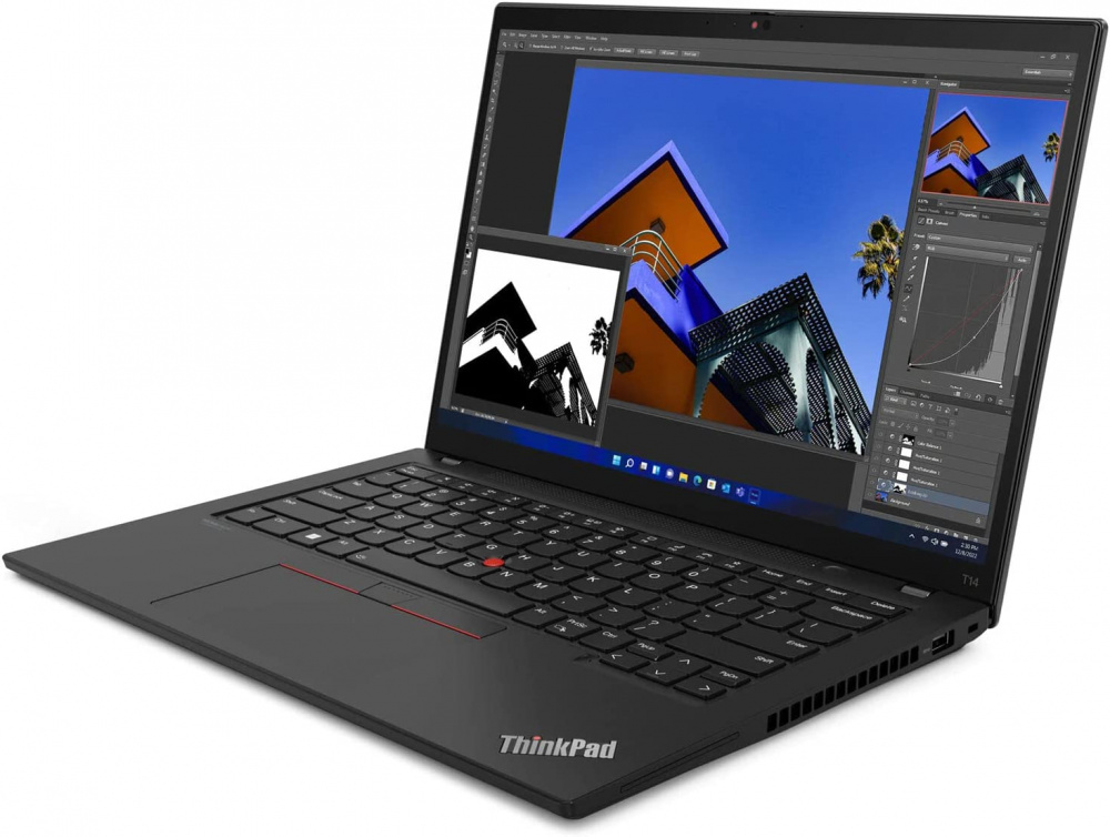 Laptop Lenovo ThinkPad T14 Gen 3 14" WUXGA, Intel Core i5-1235U 1.30GHz, 16GB, 512GB SSD, Windows 11 Pro 64-bit, Español, Negro