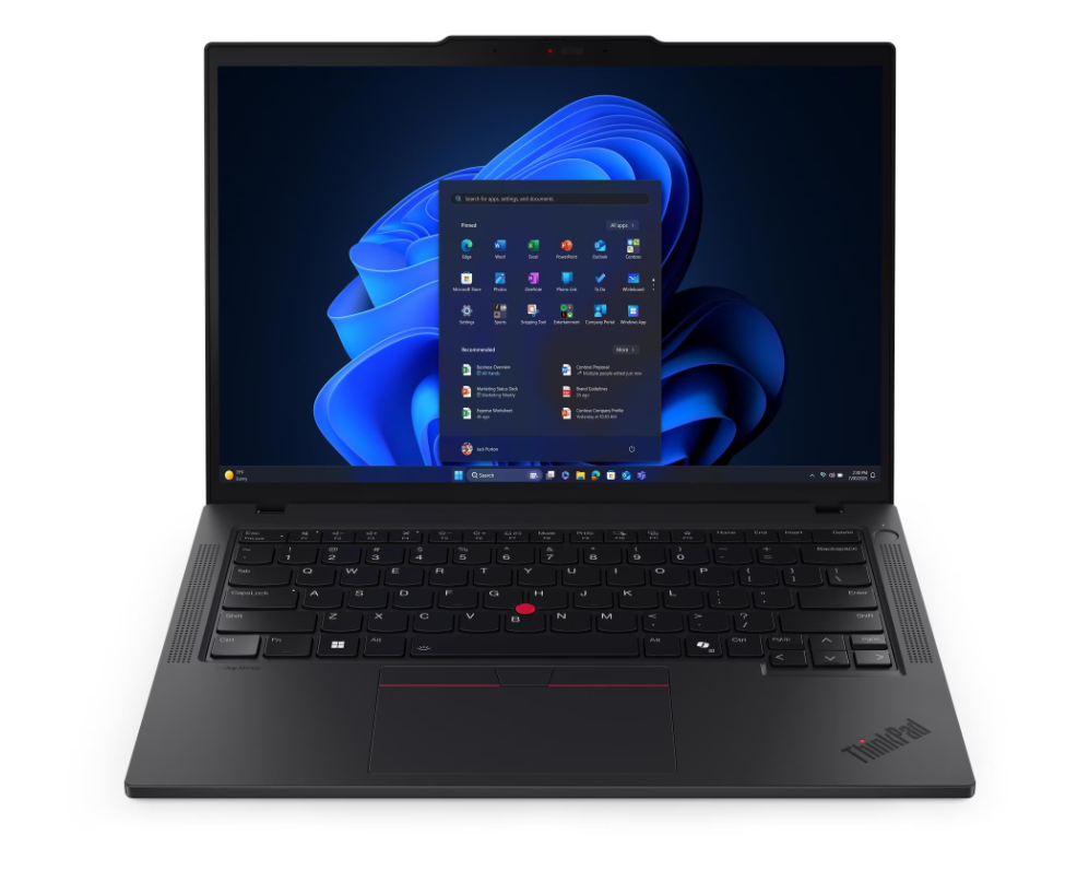 Laptop Lenovo ThinkPad T14 Gen 6, 14" 1920x1200 WUXGA, Intel Core Ultra 7 255U, 16GB, 256GB SSD, Windows 11 Pro, Español