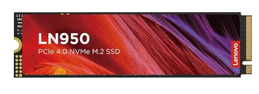 SSD Lenovo LN950 NVMe, 1TB, M.2, 6400 MB/s Escritura, 7200 MB/s Lectura, PCI Express 4.0 