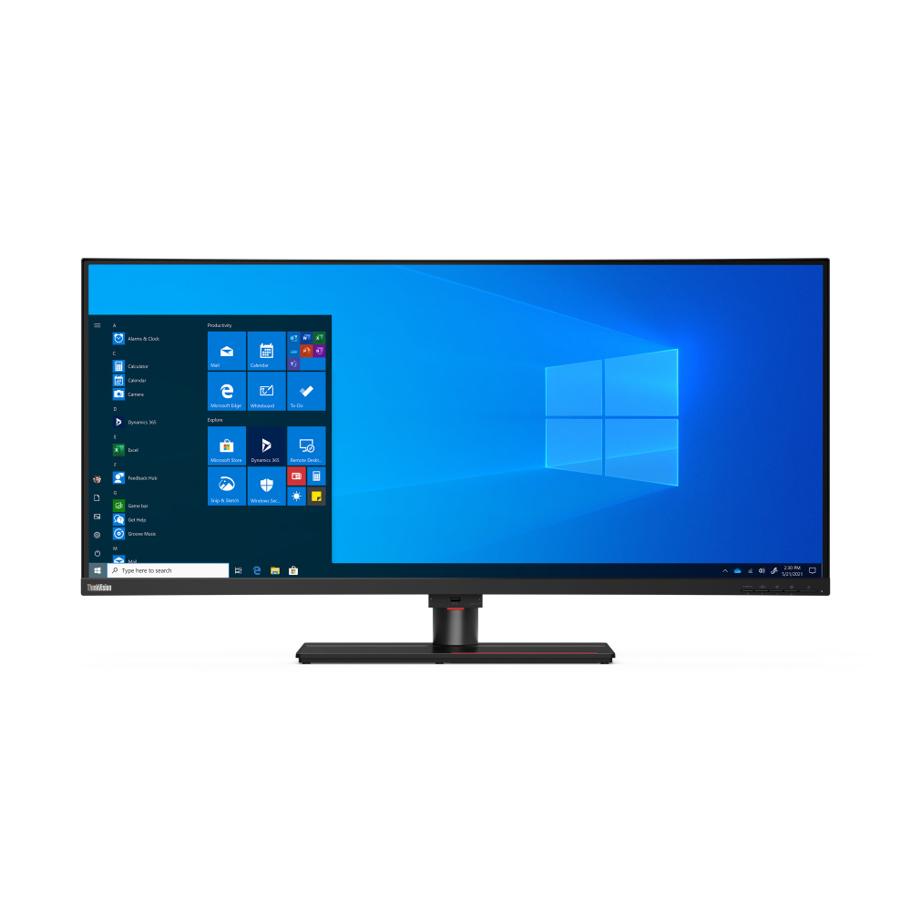 Monitor Curvo Lenovo ThinkVision P40W-20 LED 39.7", 5K Ultra HD, Ultra Wide, 75Hz, HDMI/DisplayPort, Negro 