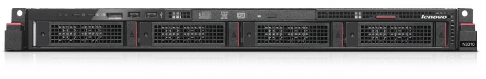 Lenovo N3310 NAS, 12TB (4 x 3TB), max. 16TB, Intel Xeon E5 V3, 2 x USB 2.0, 2 x USB 3.0