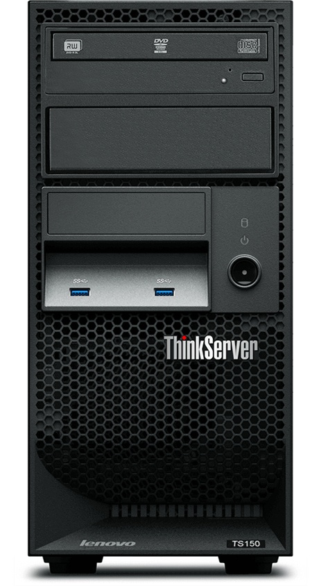 Servidor Lenovo ThinkServer TS150, Intel Xeon E3-1225V6 3.30GHz, 8GB DDR4, SATA, Tower - no Incluye Sistema Operativo Instalado/Disco Duro