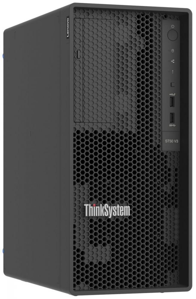 Servidor Lenovo ThinkSystem ST50 V3, Intel Xeon 6333P, 32GB DDR5, 2.96TB, 3.5", SATA, Torre (4U) - no Sistema Operativo Instalado