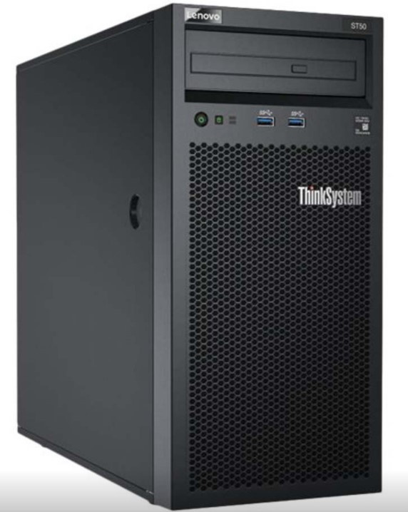 Servidor Lenovo ThinkSystem ST50, Intel Xeon E-2226G 3.40GHz, 16GB DDR4, 2 x 2TB, 3.5", SATA III, Bastidor (4U) - no Sistema Operativo Instalado