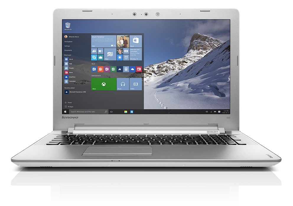 Laptop Lenovo IdeaPad 500-15ACZ 15.6'', AMD FX-8800P 2.10GHz, 16GB, 1TB, Windows 10 Home 64-bit, Blanco