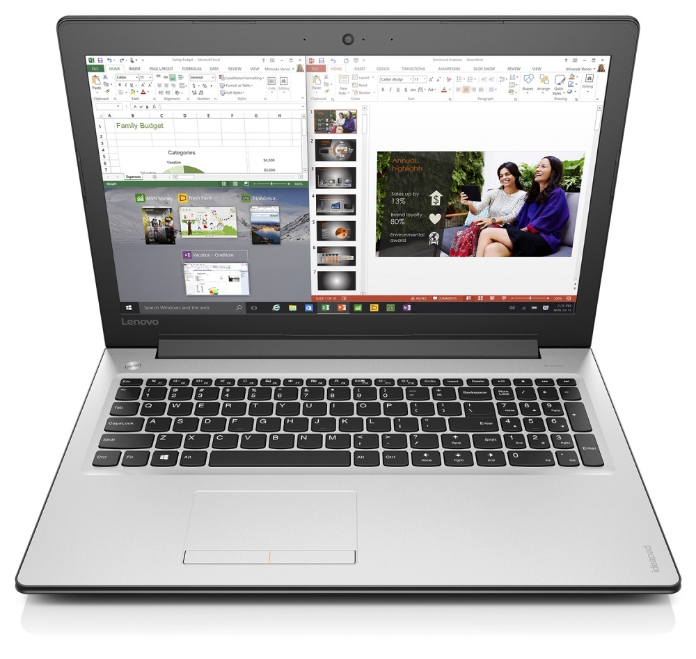 Laptop Lenovo IdeaPad 310-14isk 14'', Intel Core i5-6200U 2.30GHz, 8GB, 1TB, Windows 10 Home 64-bit, Plata