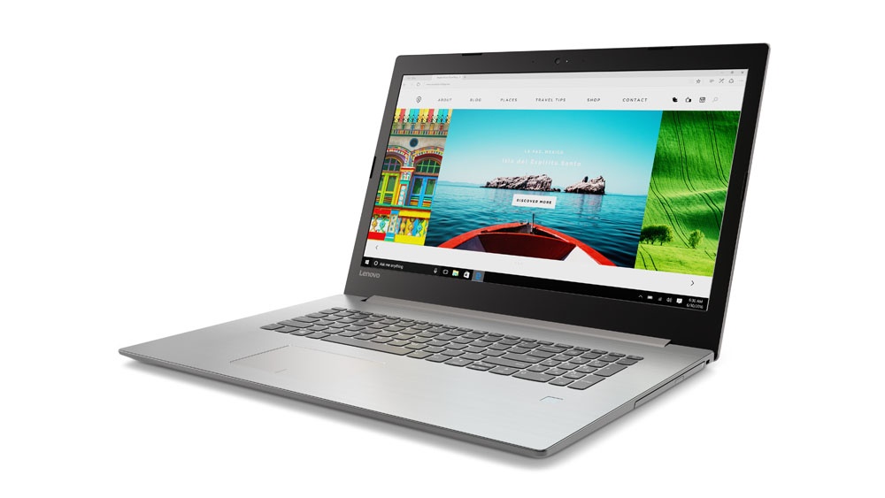 Laptop Lenovo IdeaPad 320 17.3" HD+, Intel Core i3-6006U 2GHz, 6GB, 2TB, Windows 10 Home 64-bit, Gris