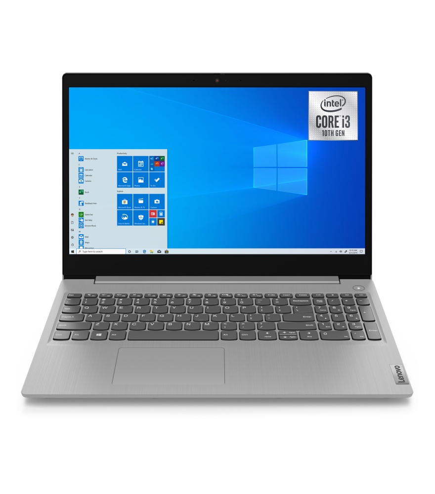 Laptop Lenovo Ideapad 3 15IIL05 15.6" HD, Intel Core i3-1005G1 1.20GHz, 8GB, 1TB + 128GB SSD, Windows 10 Home 64-bit, Español, Plata
