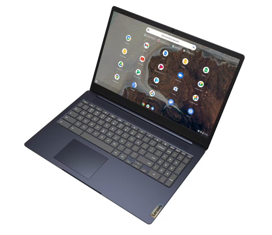 Laptop Lenovo IdeaPad 3i Chromebook, 15.6" 1920x1080 Full HD, Intel Celeron N4500, 4GB, 64GB eMMC, ChromeOS, Inglés