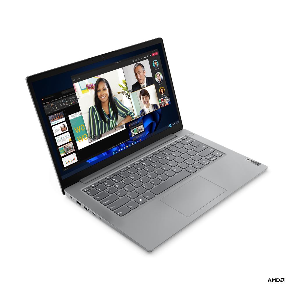 Laptop Lenovo V14 G4 AMN, 14" 1920x1080 Full HD, AMD Ryzen 5 7520U, 16GB, 512GB SSD, Windows 11 Pro, Español