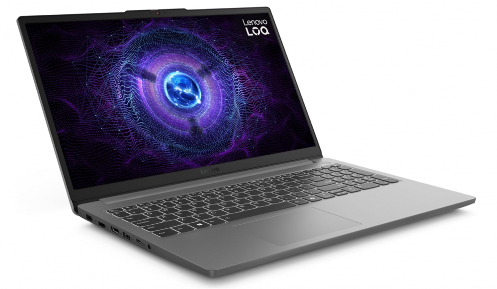 Laptop Gamer Lenovo LOQ 15IAX9E, 15.6" 1920x1080 Full HD, Intel Core 7 i7-12650HX, NVIDIA GeForce RTX 4050, 32GB, 1TB SSD, Windows 11 Home, Español ― sin gomas inferiores antiderrapantes y con leves arañazos y marcas de uso en la carcasa.