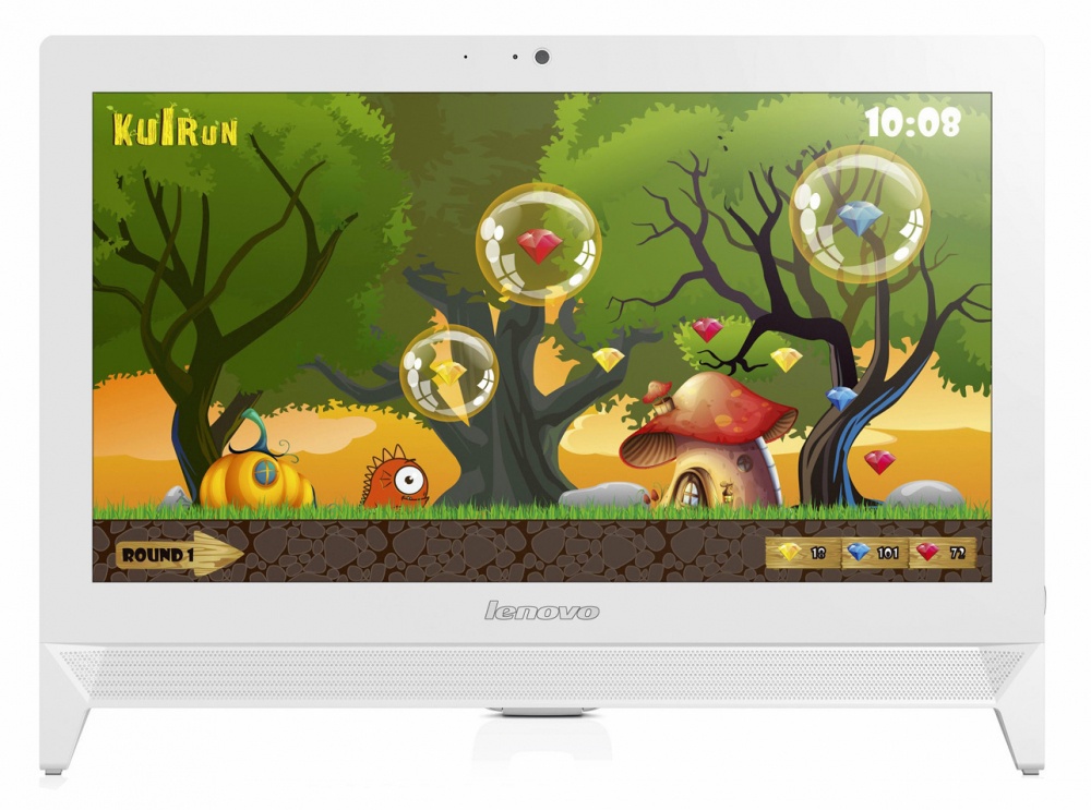 Lenovo IdeaCentre C20-00 All-in-One 19.5", Intel Pentium N3700 1.60GHz, 4GB, 1TB, Windows 10 Home 64-bit, Blanco