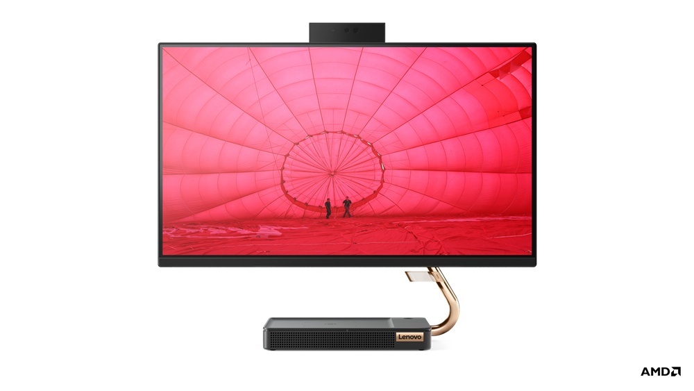 Lenovo IdeaCentre A540 All-in-One 23.8", AMD Ryzen 3 3200GE 3.30GHz, 8GB, 1TB, Windows 10 Home 64-bit, Negro