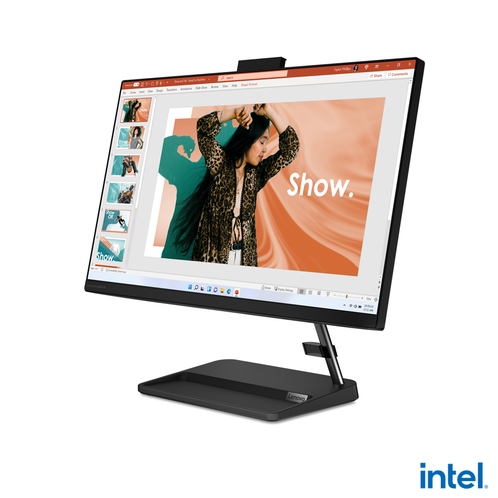 Lenovo IdeaCentre AIO 3 24IAP7 All-in-One 23.8", Intel Celeron 7305, 8GB, 256GB SSD, Windows 11 Home