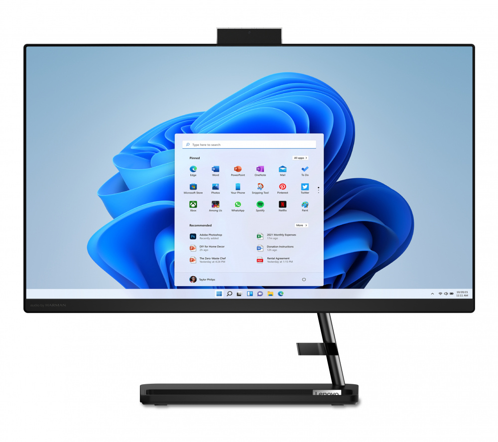 Lenovo IdeaCentre AIO 3 24IAP7 All-in-One 23.8", Intel Celeron 7305, 16GB, 512GB SSD, Windows 11 Home
