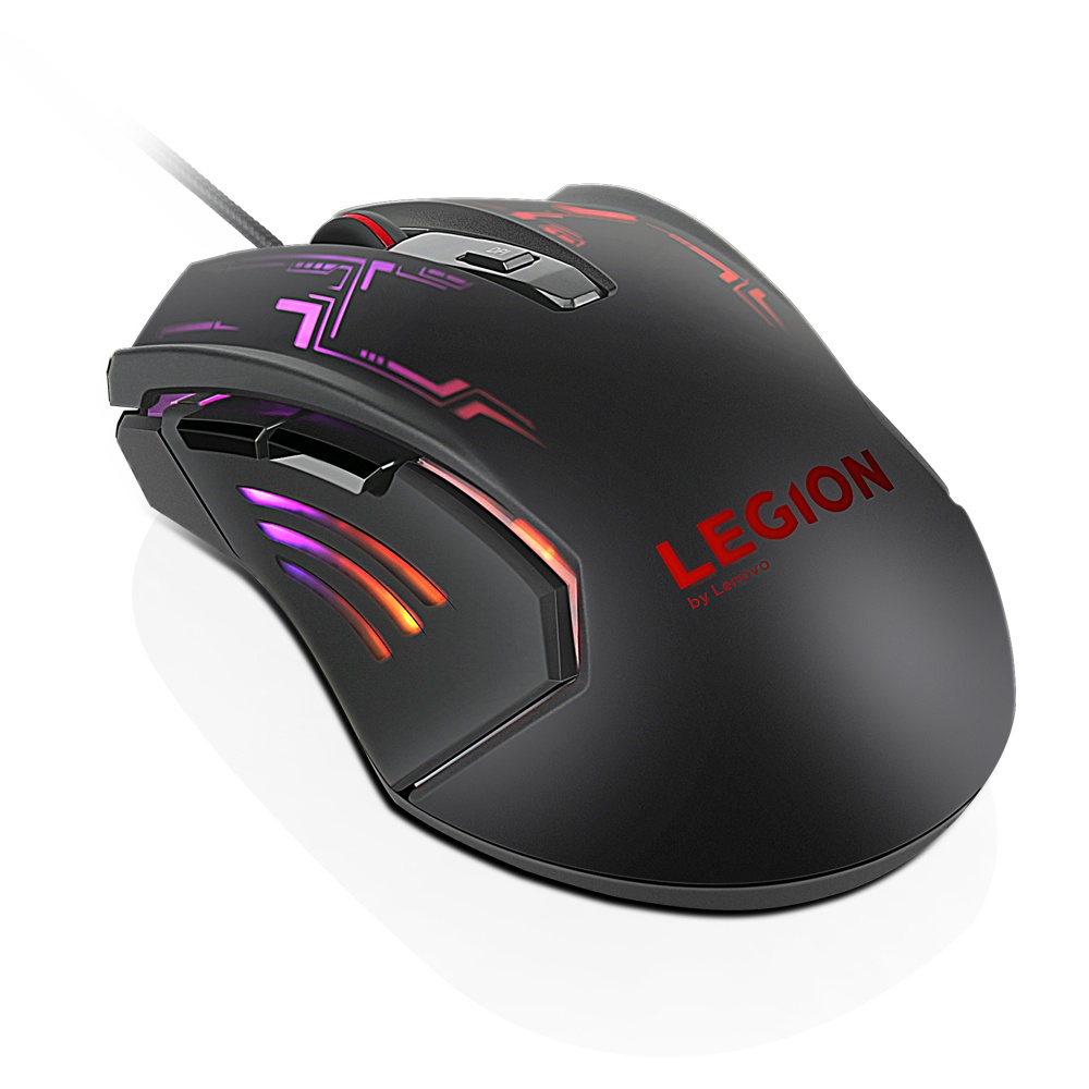 Mouse Gamer Lenovo Óptico Legion M200, Alámbrico, USB, 2400DPI, Negro