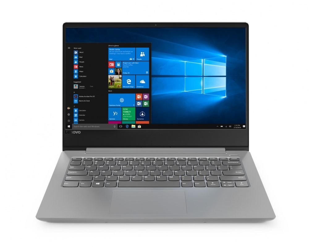Laptop Lenovo Ideapad 330S-14IKB 14" UHD, Intel Core i3-8130U 2.20GHz, 4GB, 16GB Optane, 1TB, Windows 10 Home 64-bit, Platino/Gris