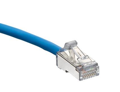 Leviton Cable Patch Cat6a UTP RJ-45 Macho - RJ-45 Macho, 90cm, Azul