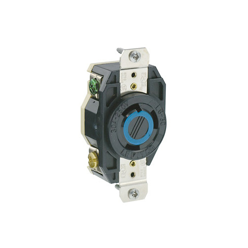 Leviton Tomacorriente LEV-2620, 1 Enchufes, 250V, 30A, Negro