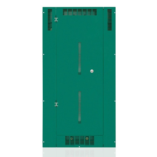 Leviton Gabinete de Relevadores R32TC-100, 32 Circuitos, Verde