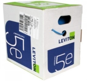 Leviton Bobina de Cable Ethernet Cat5, UTP, 305 Metros