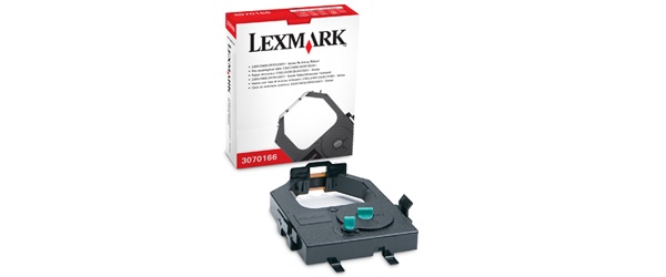 Cinta Lexmark 3070166 Negro