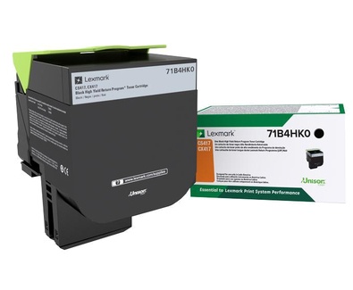Tóner Lexmark 71B4HK0 Alto Rendimiento Negro, 6.000 Páginas