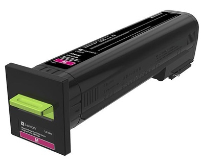 Tóner Lexmark 72K4XM0 Super Alto Rendimiento Magenta, 22.000 Páginas