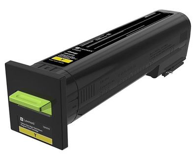 Tóner Lexmark 72K4XY0 Super Alto Rendimiento Amarillo, 22.000 Páginas