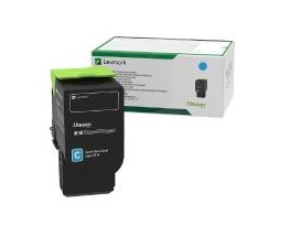 Tóner Lexmark 78C4UC0 Super Alto Rendimiento Cian, 7.000 Páginas