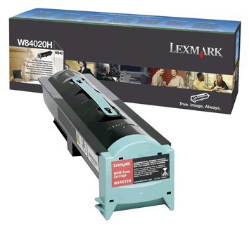 Tóner Lexmark W84020H Alto Rendimiento Negro, 30.000 Páginas