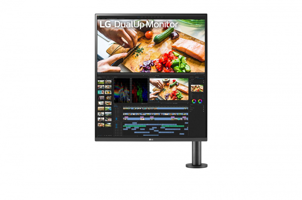 Monitor LG DualUp Ergo LED 27.6", Quad HD, Ultra Tall, 60Hz,  HDMI, Bocinas Integradas (2 x 7W), Negro