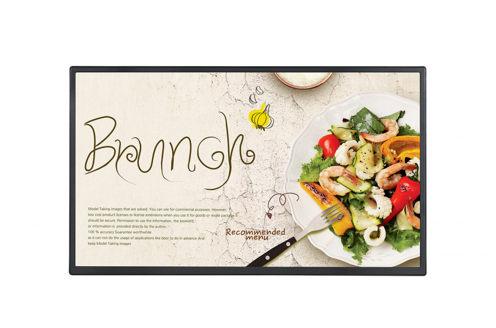 LG 32SM5J-B Pantalla Comercial LCD 32", Full HD, Negro