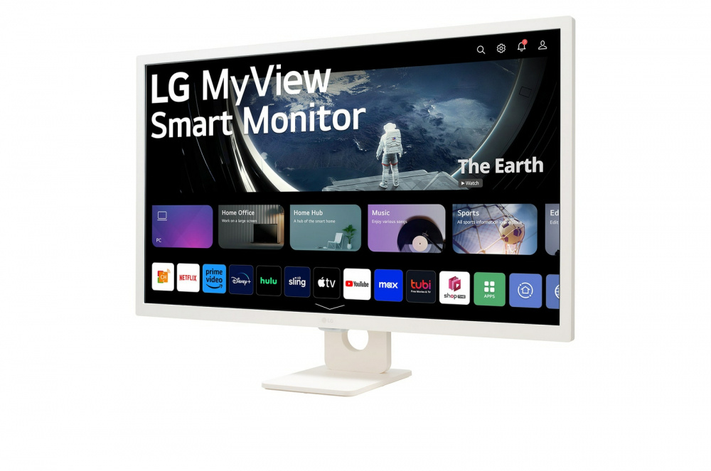 Monitor LG MyView LCD 31.5", 1920x1080 Full HD, 60Hz, HDMI, Blanco
