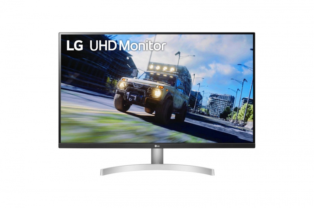 Monitor Gamer LG 32UN500-W LED 32'', 4K Ultra HD, FreeSync, HDMI, Bocinas Integradas (2 x 5W), Negro/Blanco