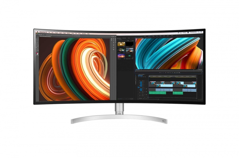 Monitor Curvo LG 34BK95C-W LED 34", Quad HD, Ultra Wide, FreeSync, 75Hz, HDMI, Bocinas Integradas (2 x 7W), Negro/Blanco