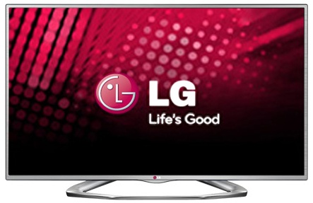 LG Smart TV LED 50LA6205 50'', Full HD, 3D + Lentes 3D, Negro/Plata