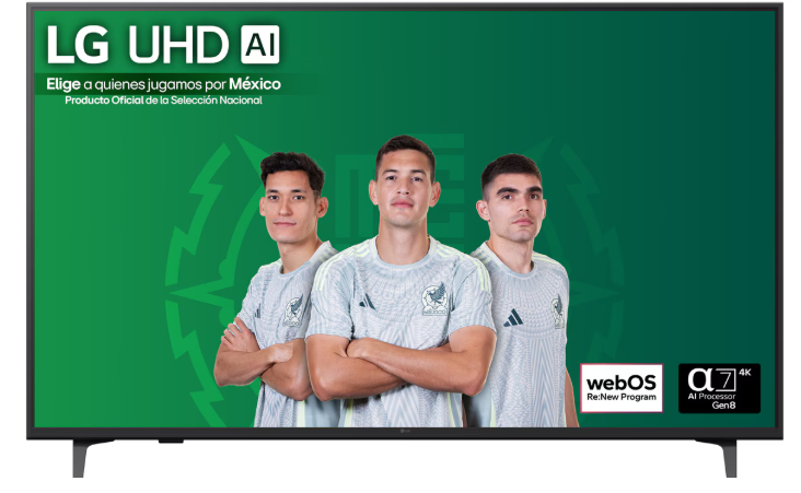 LG Smart TV LED 50UA7510PSC 50", 4K Ultra HD, Negro