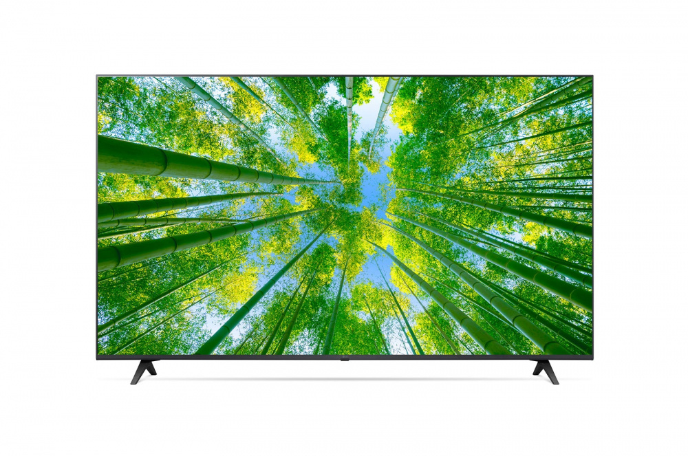 LG Smart TV LED UHD AI ThinQ UQ80 50", 4K Ultra HD, Negro